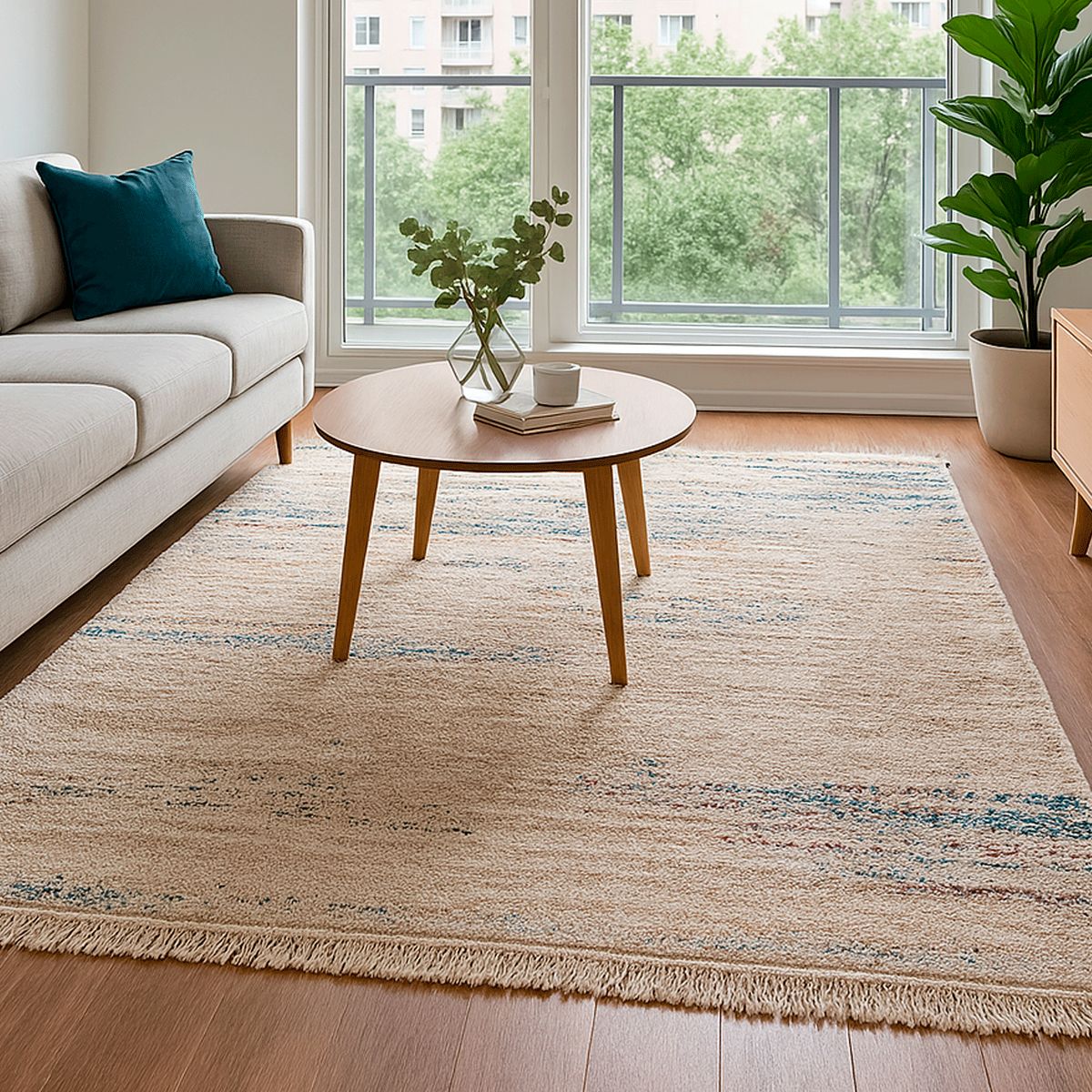 BAZHARS - ALFOMBRA BAZHARS SHAGGY 240X330 CM A809