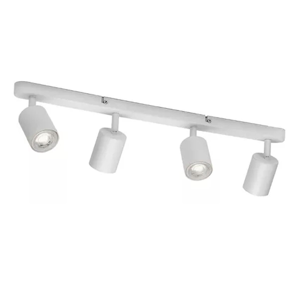 OFERTABKN - Aplique Lampara Cuadruple Dirigible Ampolleta Gu10 BlancoLuz fria