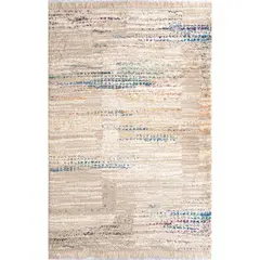 BAZHARS - Alfombra Shaggy 200x290 cm A809