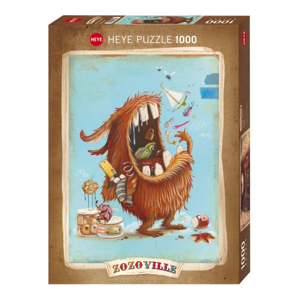 HEYE - Puzzle Heye 1000 – Zozoville, Omnivore HEYE