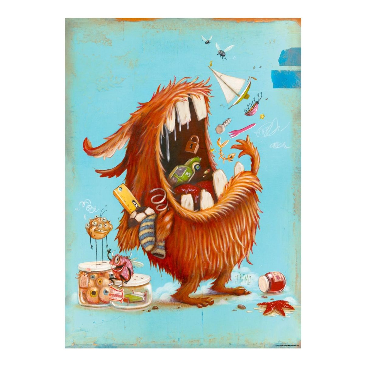 HEYE - Puzzle Heye 1000 – Zozoville, Omnivore HEYE