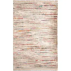 BAZHARS - Alfombra Shaggy 240x330 cm 6371