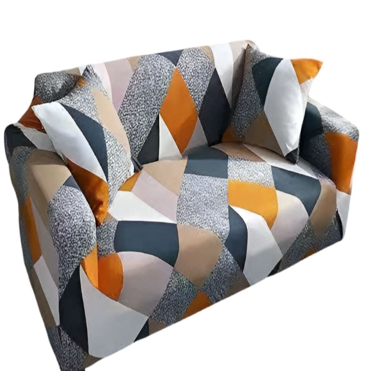 GENERICO - FUNDAS ELASTICADAS PARA JUEGO DE SOFA 3+1+1