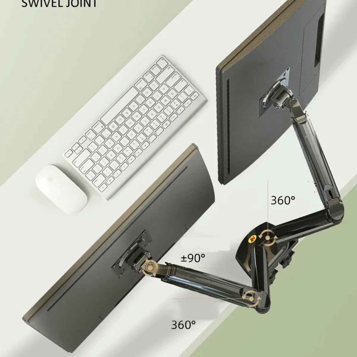 GENERICO - Soporte de escritorio Nb F160 para TV monitor