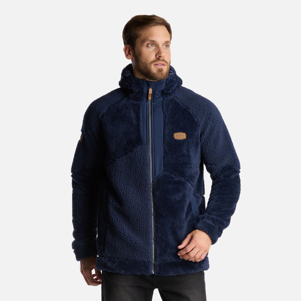 LIPPI - Chaqueta Hombre Bear Shaggy-Pro Hoody Jacket Azul Marino Lippi