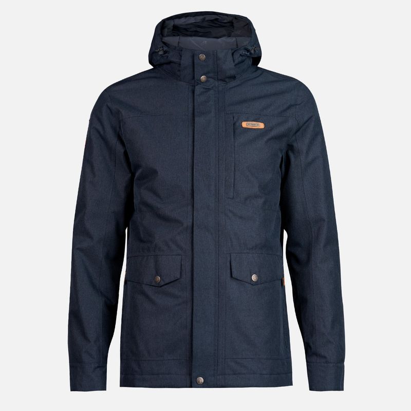 LIPPI - Chaqueta Hombre Roble B-Dry Hoody Jacket Azul Marino Lippi