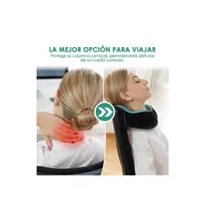 GENERICO - Almohada De Cuello Para Viaje Trabajo Cojín Soporte Cómodo