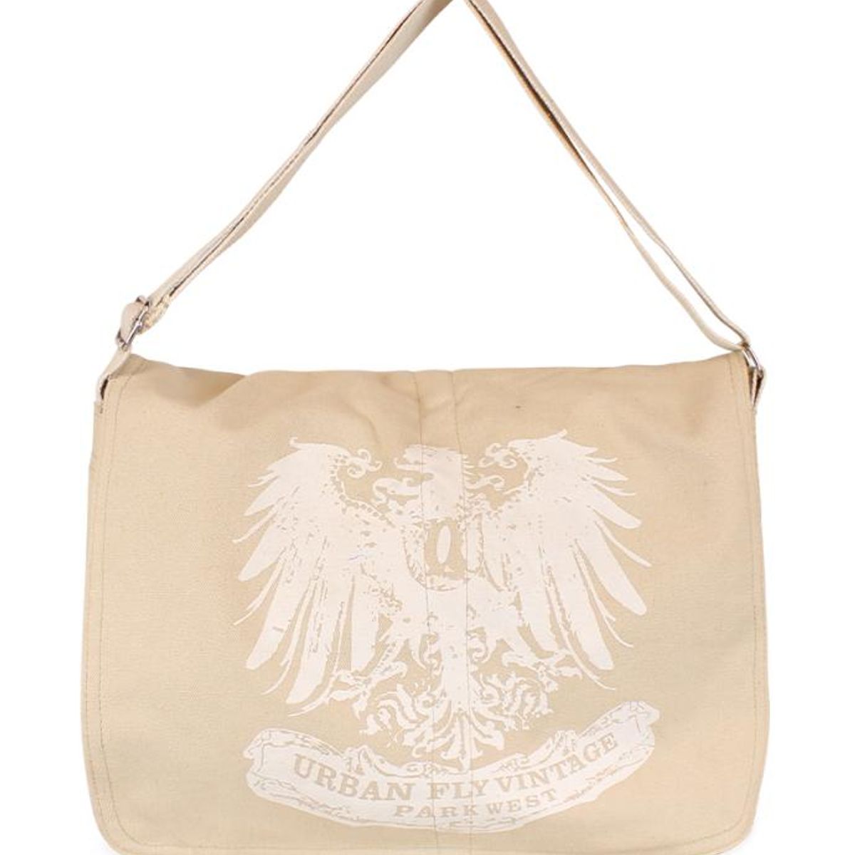 PARK WEST - Bolso morral Fly beige Park West