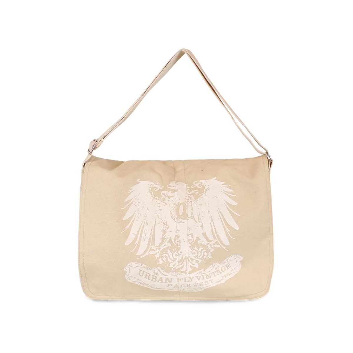 PARK WEST - Bolso morral Fly beige Park West