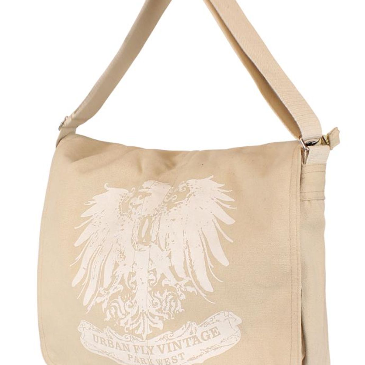 PARK WEST - Bolso morral Fly beige Park West