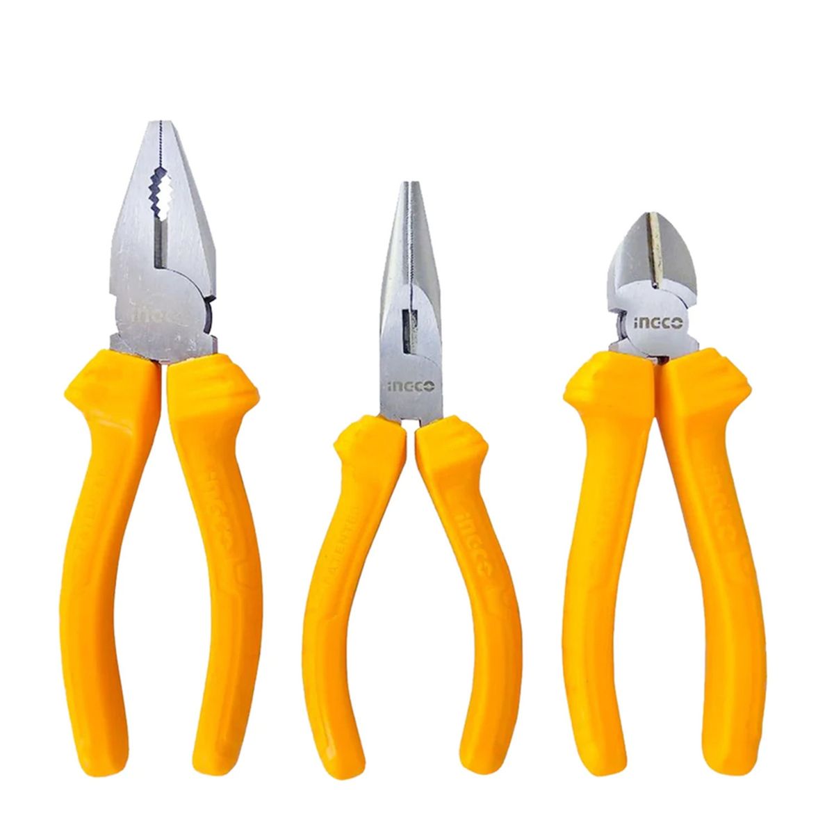 INGCO - Set De Alicates Universal Combinados 3 Pcs Ingco Hkps08311