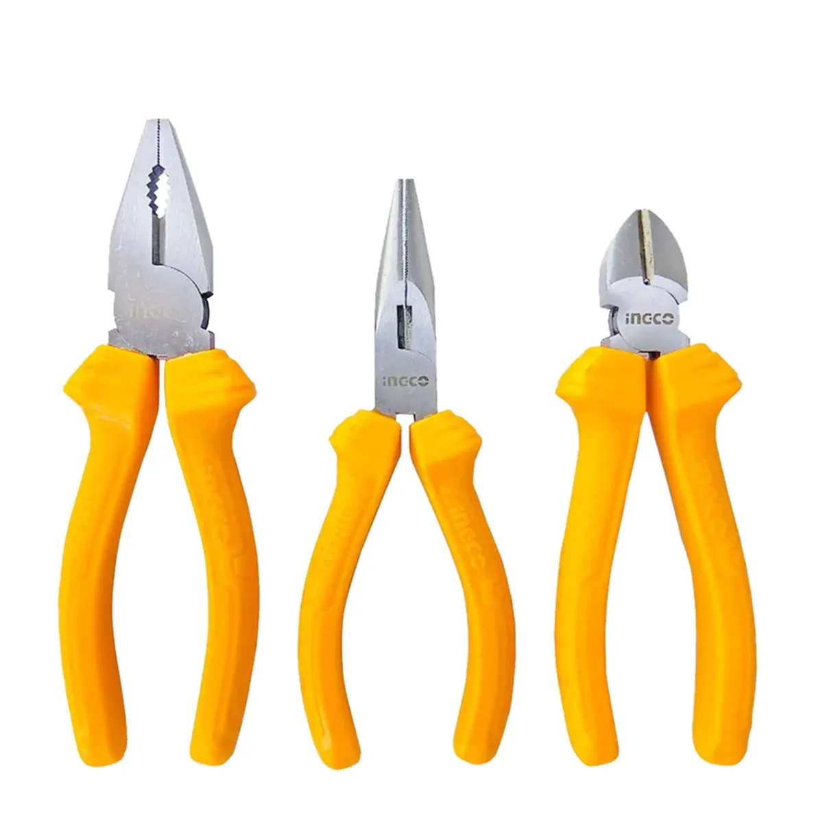 INGCO - Set De Alicates Universal Combinados 3 Pcs Ingco Hkps08311