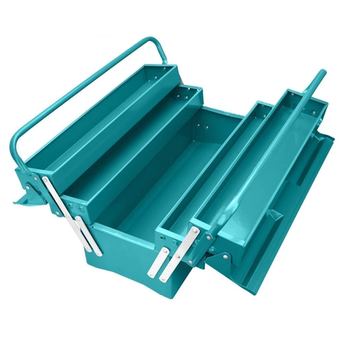 TOTAL TOOLS - Caja De Herramienta Metalica Articulada Total Tht10701