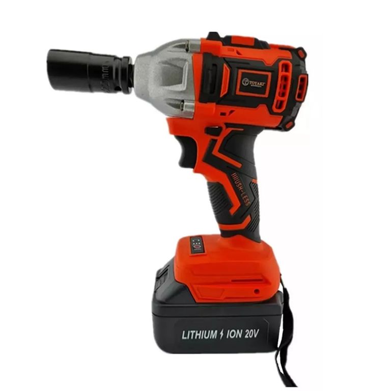 Taladro Pistola Llave Impacto 20v Carg+ Bat Tk-864h