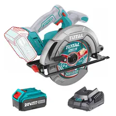 TOTAL TOOLS - Sierra Circular Inalámbrica 20v Bat+ Cargador Total Tsli1851