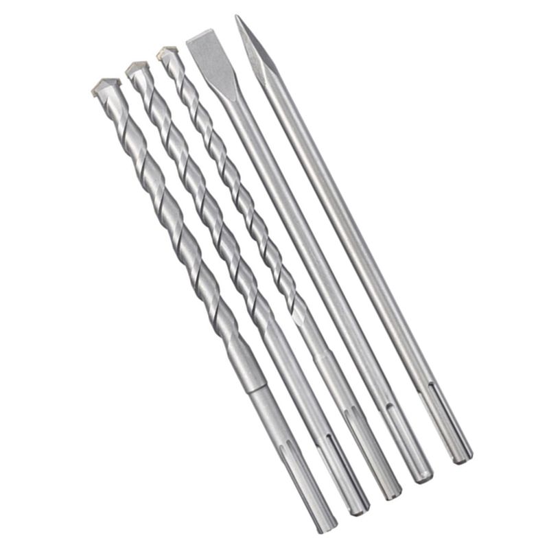 KWB - Set Juego De Broca Cincel P Rotomartillo Sds Max 5 Pcs Kwb