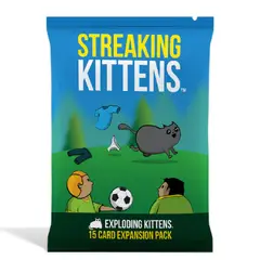 EXPLODING KITTENS - Juego de Mesa Expansión Streaking Kittens