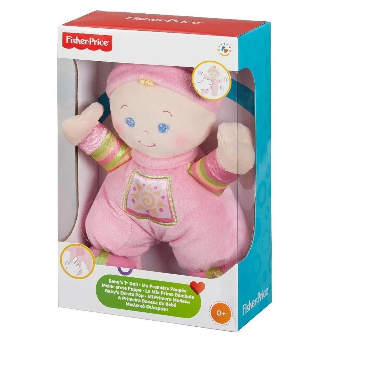 FISHER PRICE - Mi Primera Muñeca De Fisher Price - Muñeca "Rosada"