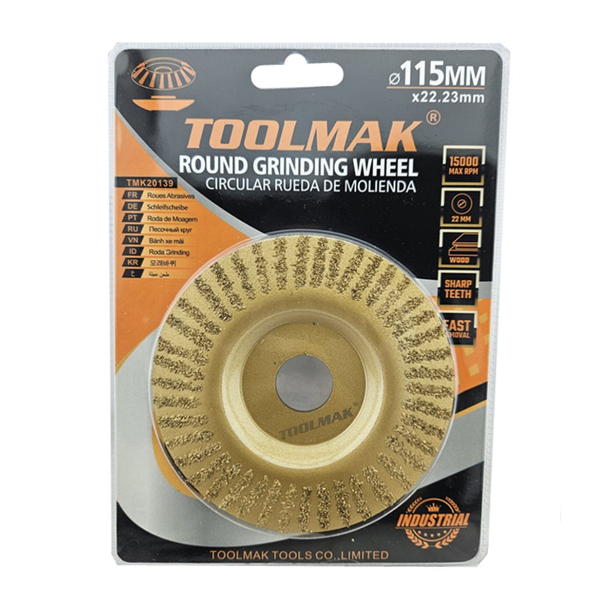 GENERICO - Disco Para Pulir Y Desbaste De Madera 115mm Tmk20139