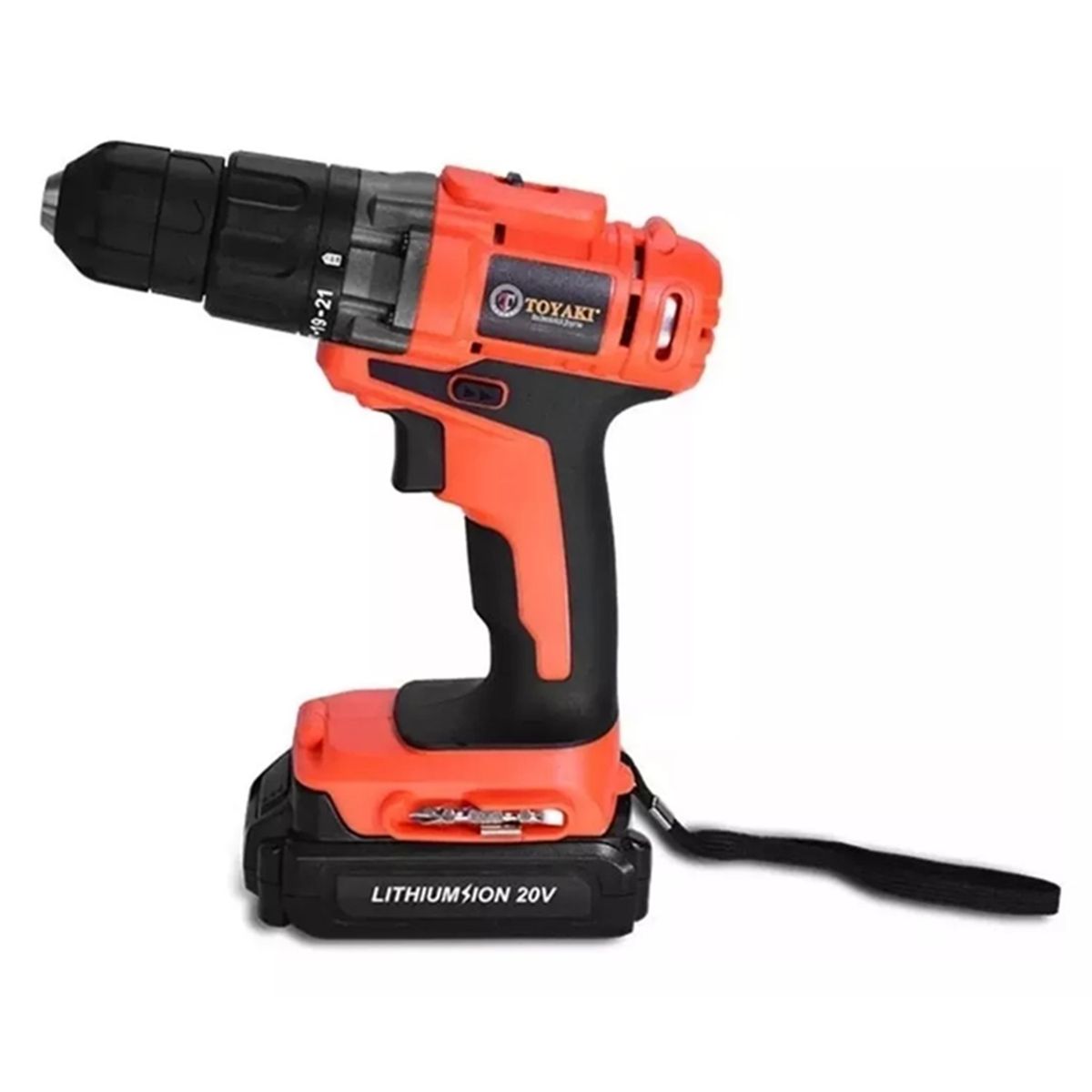 TOYAKI - Taladro Atornillador 20v Bat+ Carg Toyaki Tk-827