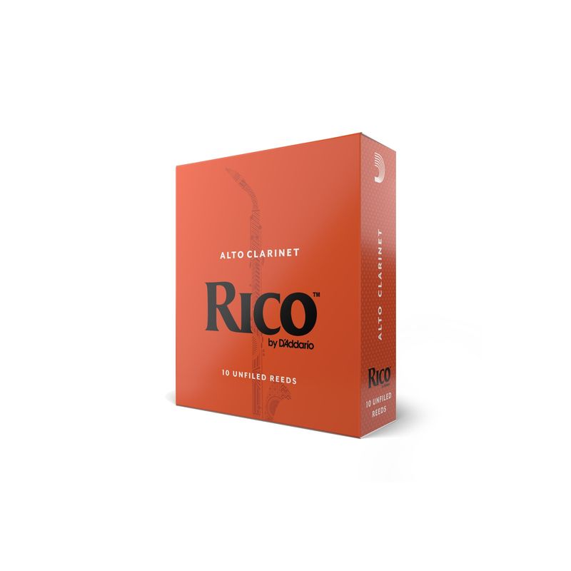 DADDARIO - Caña Clarinete Alto 2.5 pack 10 Rico RDA1025 Daddario