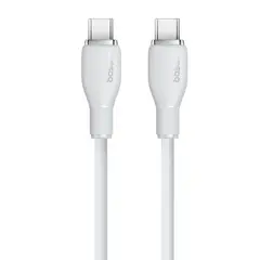 BASEUS - Cable de Carga Rápida Tipo-C a Tipo-C de 200 cm - 100W Blanco