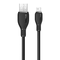 BASEUS - Cable de Carga USB a Lightning iPhone de 150 cm - Negro