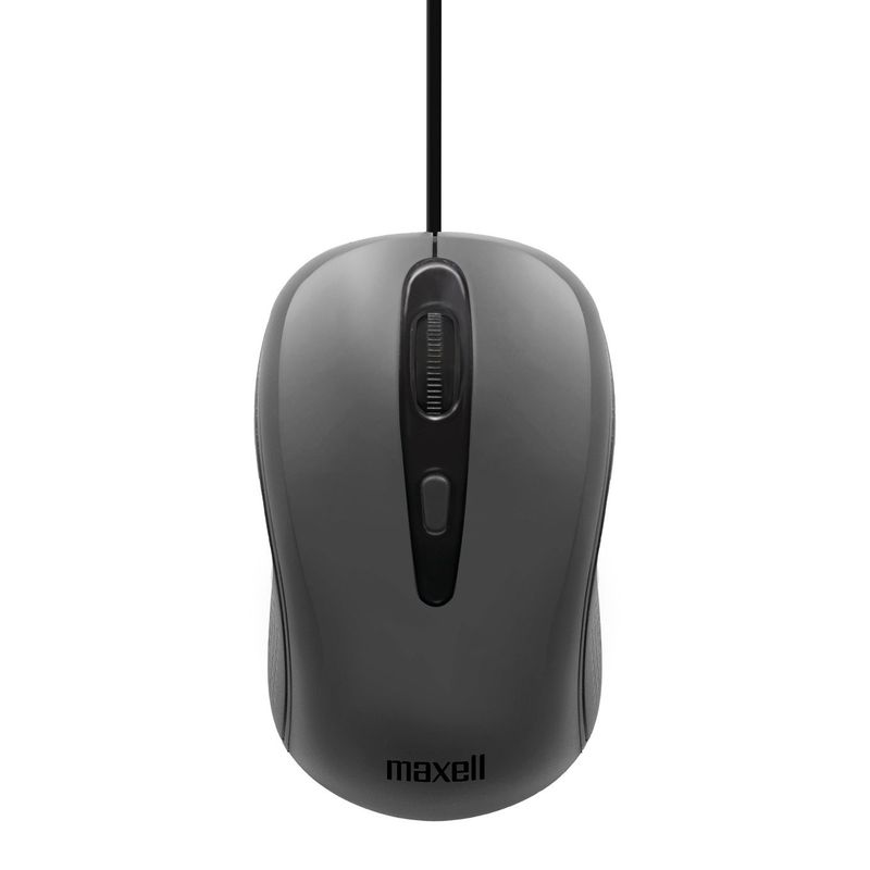 MAXELL - Mouse Óptico Maxell Usb MOWR-101 3600DPI Gris