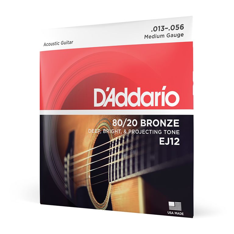 Set Cuerdas Guitarra Acustica 13-56 EJ12