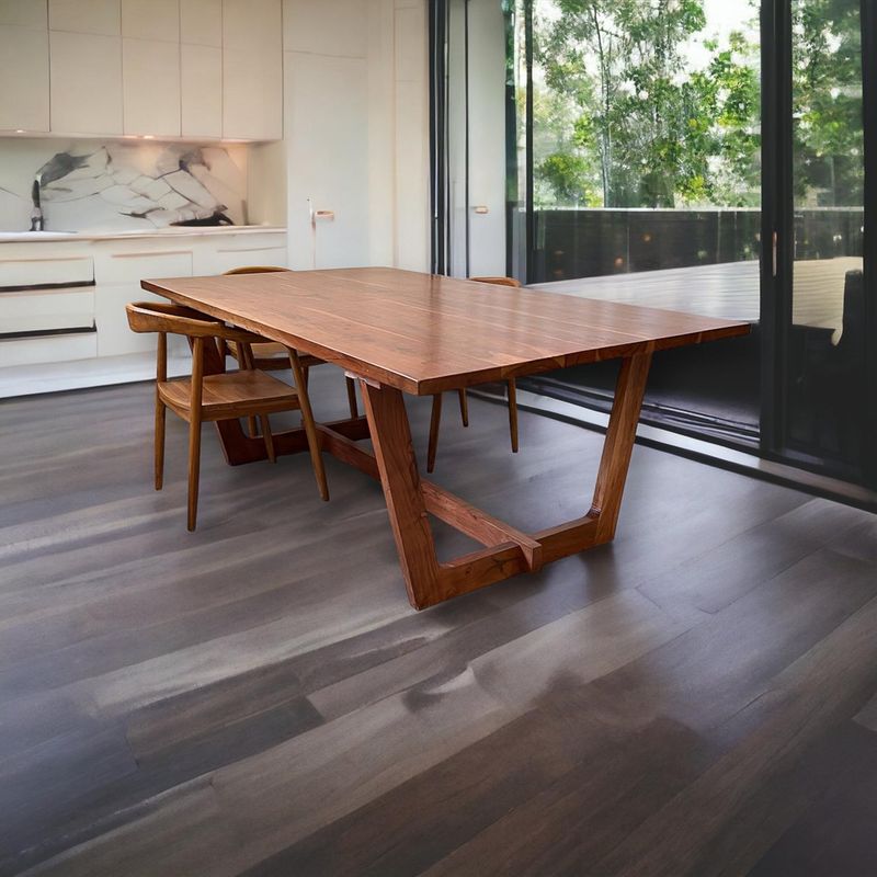 MUEBLES EL HERRERO - Mesa comedor Volterra 160x90x78 altura