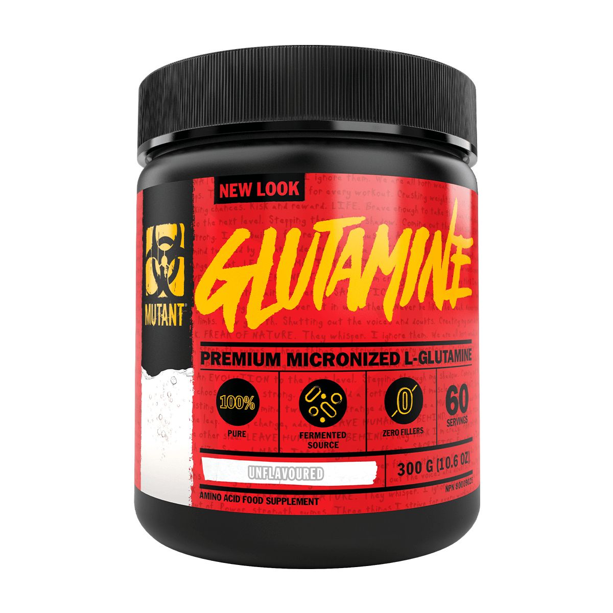 MUTANT - GLUTAMINA 300GR, MUTANT