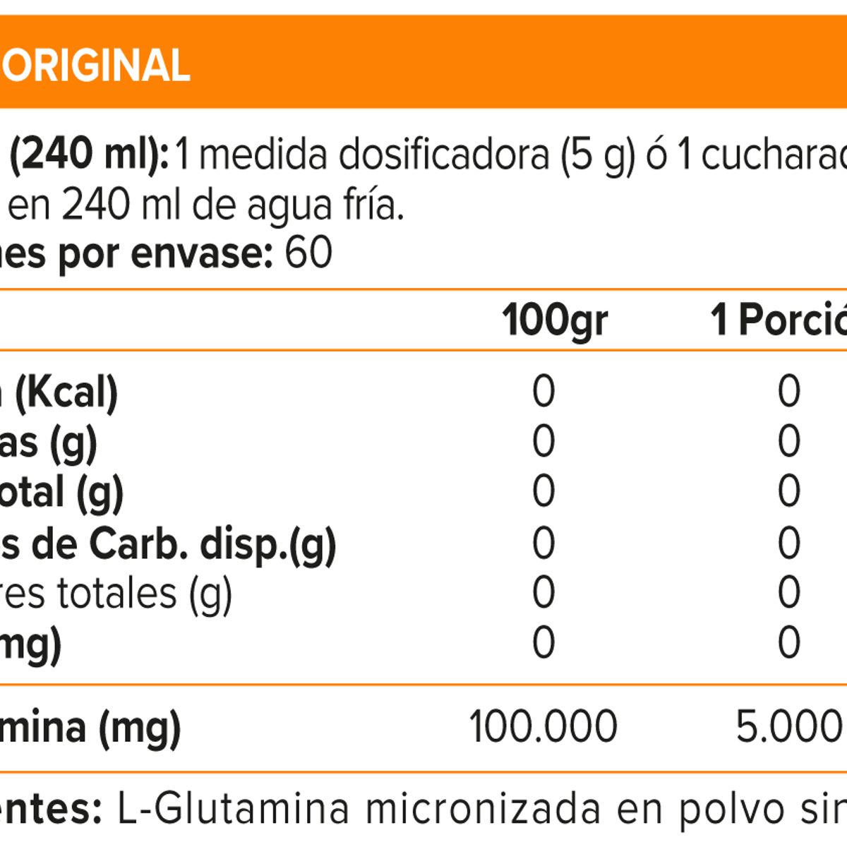 MUTANT - GLUTAMINA 300GR, MUTANT