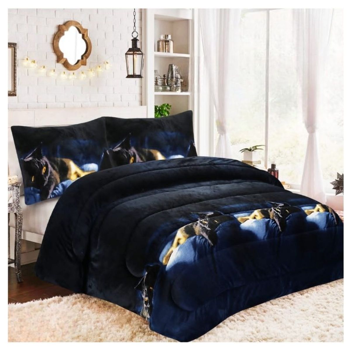 GENERICO - Cobertor Plush De Algodón King Chiporro Para Invierno Con Diseños