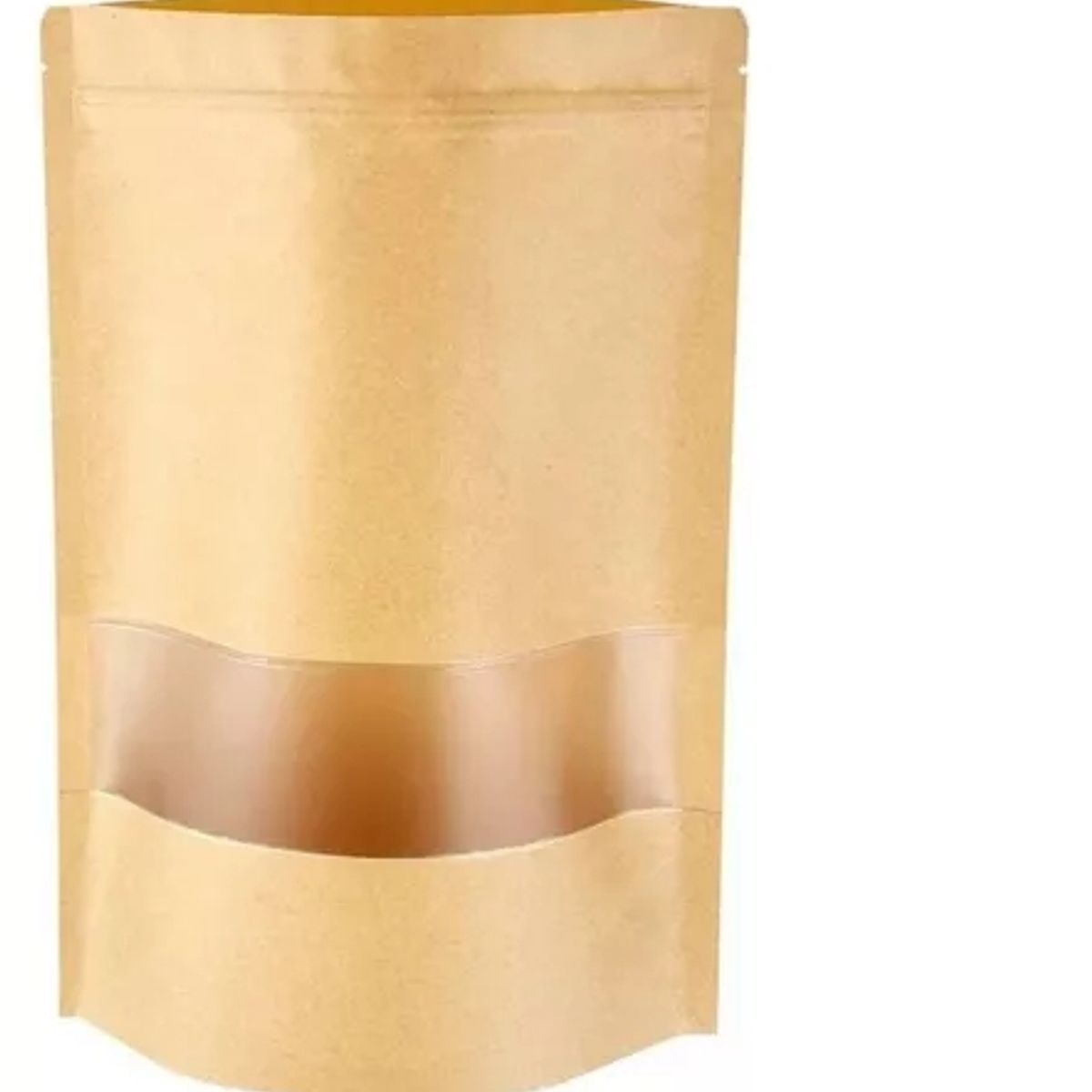 GENERICO - 150 Bolsas Doypack Kraft 12x20cm