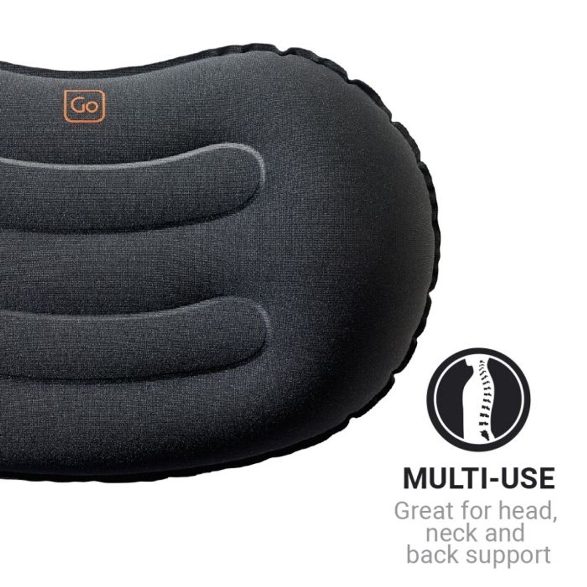 GO TRAVEL - COJIN COMPACTO UNIVERSAL INFLABLE