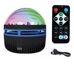 GENERICO - Proyector Estrellas Aurora Borealis Led Lampara Dormitorio
