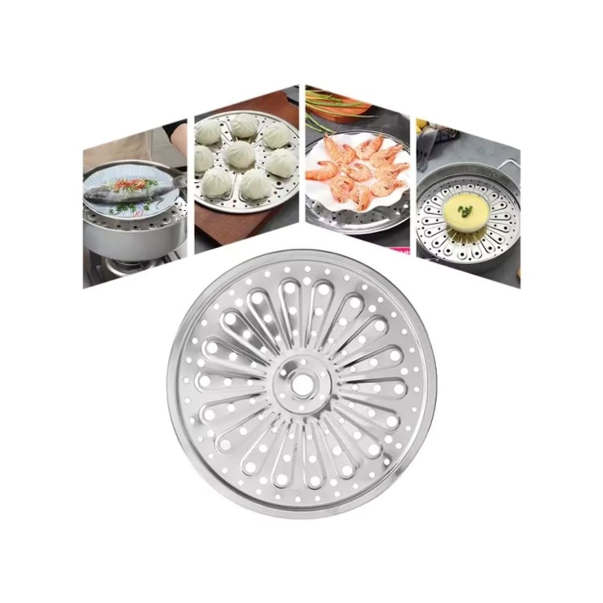 OEM - SET 2 REJILLA SPORTE DE VAPOR 26CM