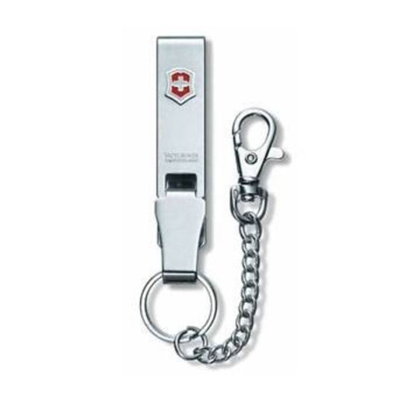 VICTORINOX - LLAVERO CLIP PORTA CINTURON CCADENACORTA VICTORINOX