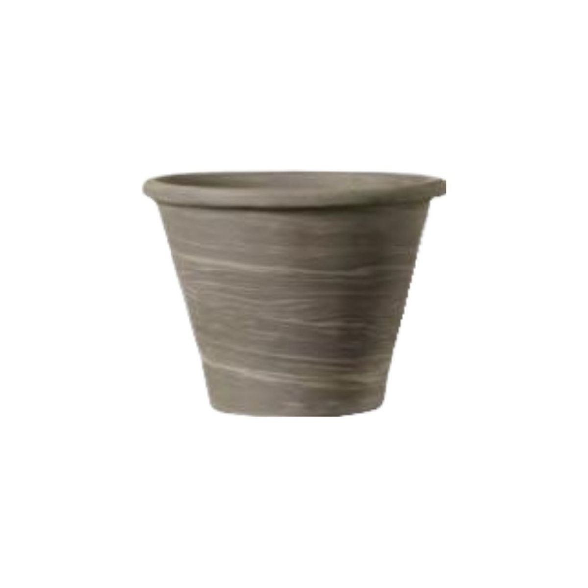 DEROMA - Maceta Vasum 21cm GrafitoDuo Deroma