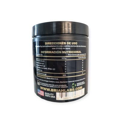 Imagen 2 del producto BETA ALANINA SIN SABOR 400GR 80SV -