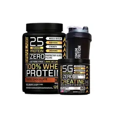 GENERICO - PACK PROTEINA 100% 1KG CHOCOLATE+ CREATINA + SHAKER - BRIAHLABS