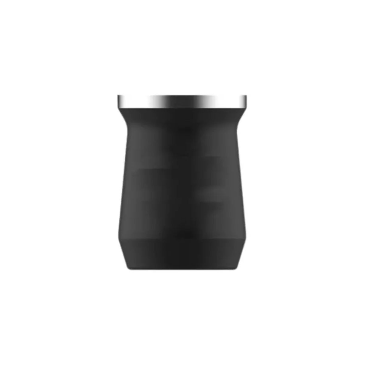 GENERICO - Vaso Mate Termico Doble Pared Metalico Aceroinox Negro