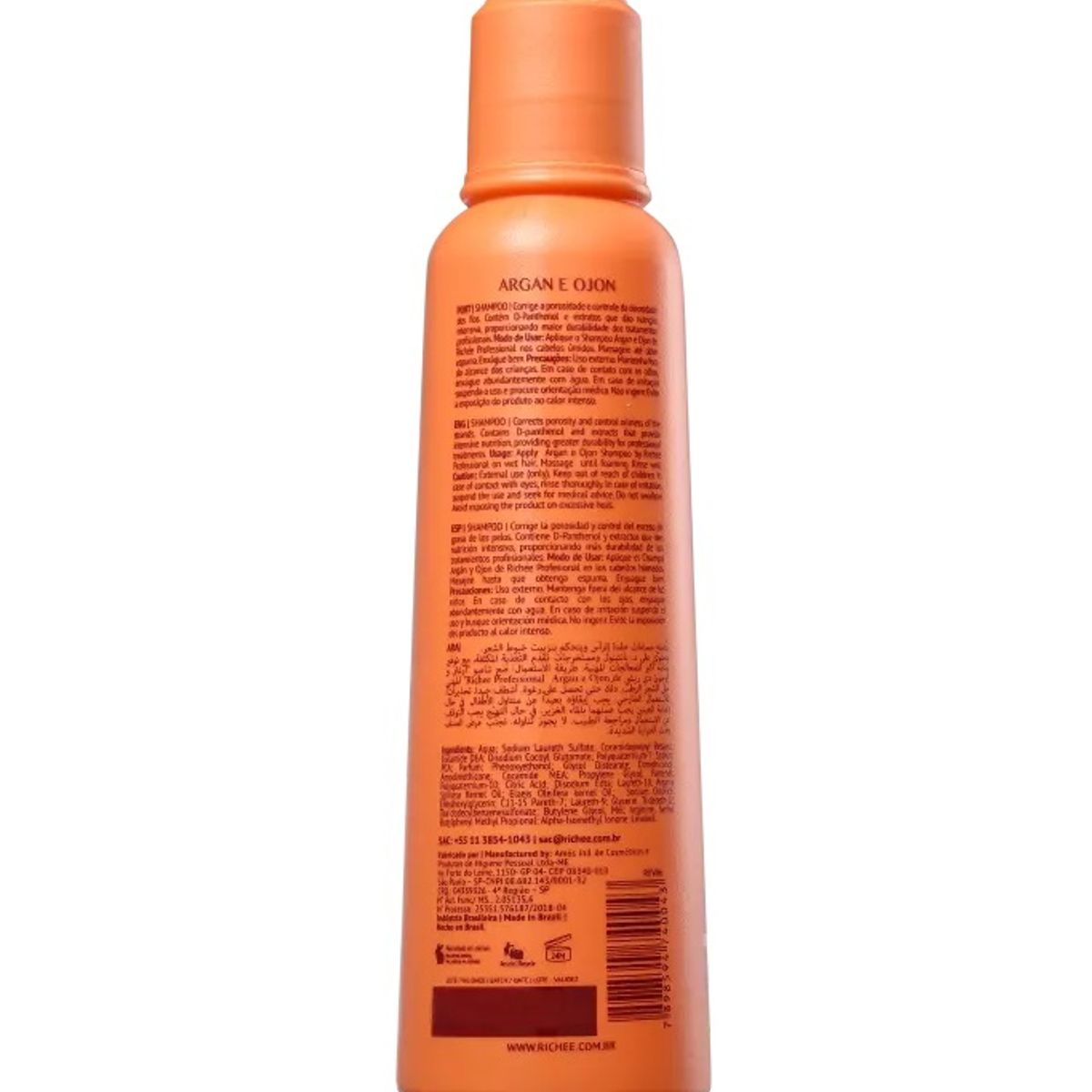 RICHEE PROFESIONNAL - Shampoo Argán E Ojón 250ml