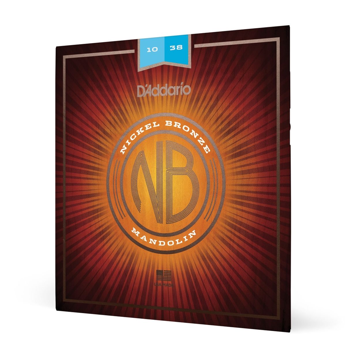 DADDARIO - Set de cuerdas Mandolína Bronze 10-38 NBM1038 Daddario