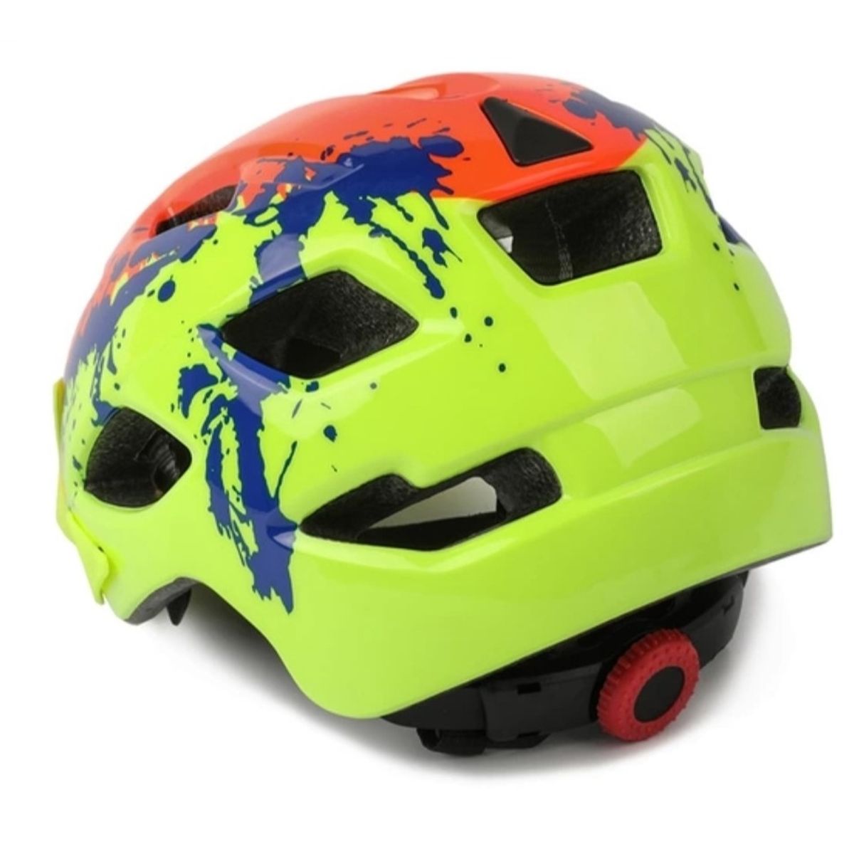 GENERICO - Casco Bicicleta Niños Exclusky Naranjo Verde