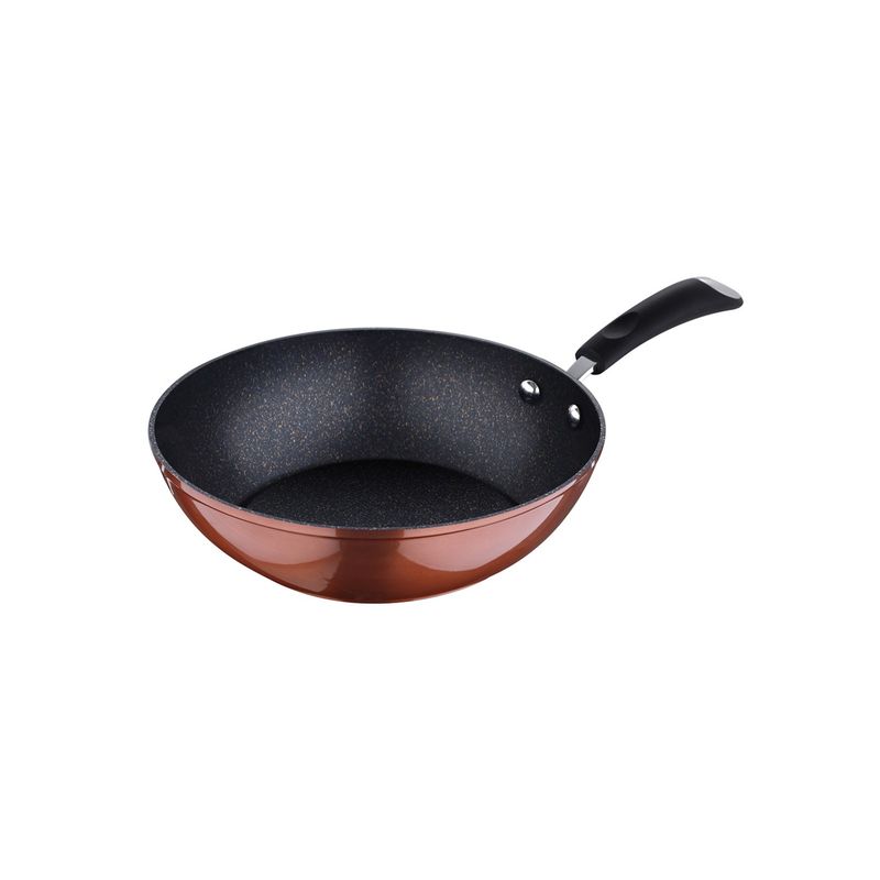 IMAHE - WOK SARTEN 28 X 8 CM ANTIADHERENTE COBRE IMAHE