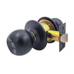 POLI - Cerradura Cilíndrica Sfera Acceso Negro