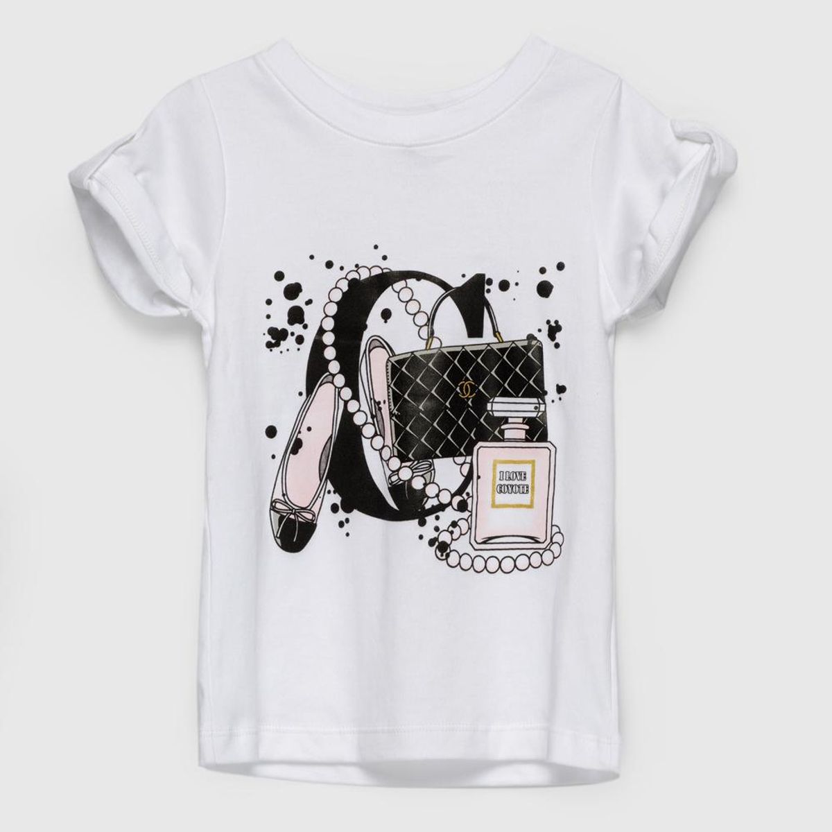 COYOTE KIDS - Polera blanca perfume algodón peruano - Blanco
