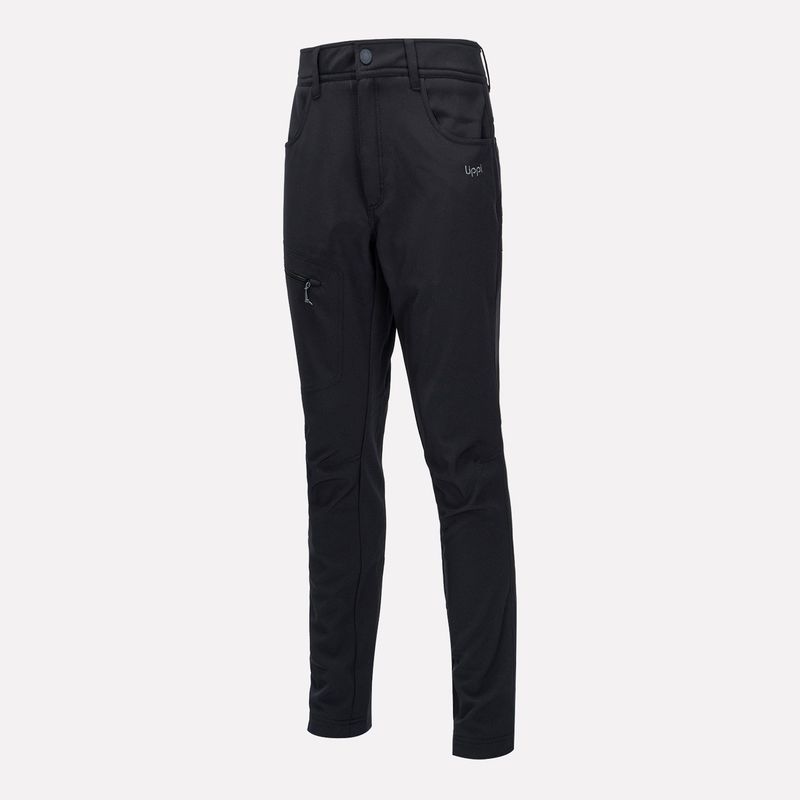 LIPPI - Pantalon Hombre Dinamic Softshell Pants Negro Lippi