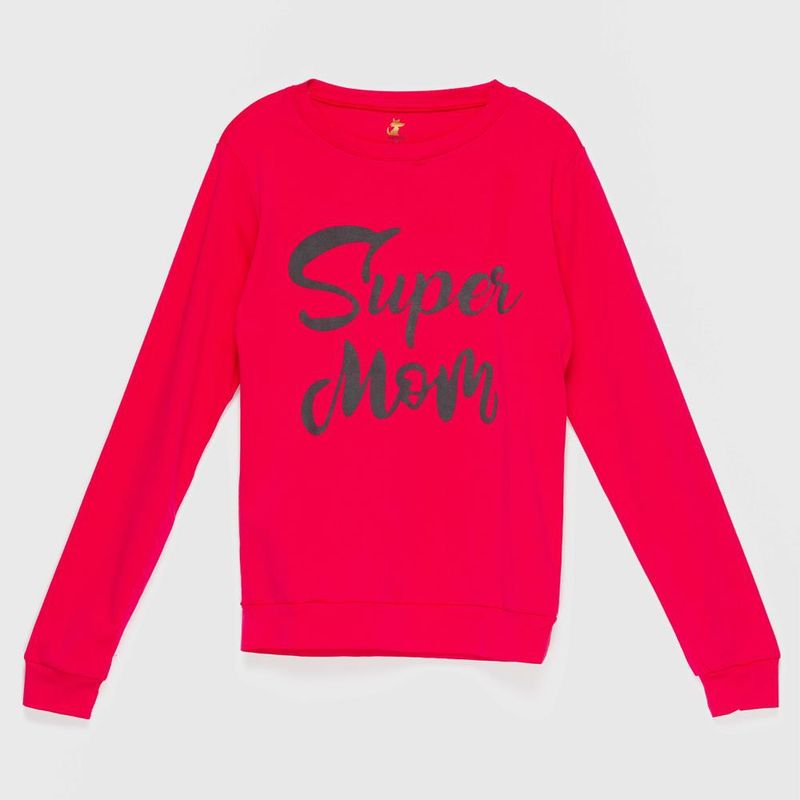 COYOTE KIDS - Polera fucsia super mom algodón peruano - Fucsia